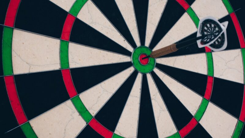 Game of darts with my Dad